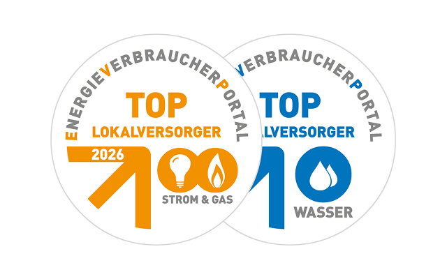 Siegel Top Lokalversorger Die Mainzer Stadtwerke sind "Top Lokalversorger" für Strom, Gas und Wasser.